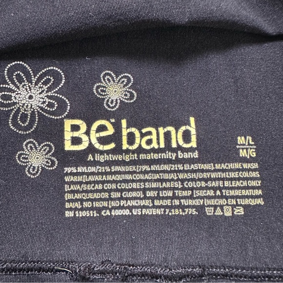 BeBand black maternity band M/L - Picture 3 of 3